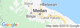 Medan map